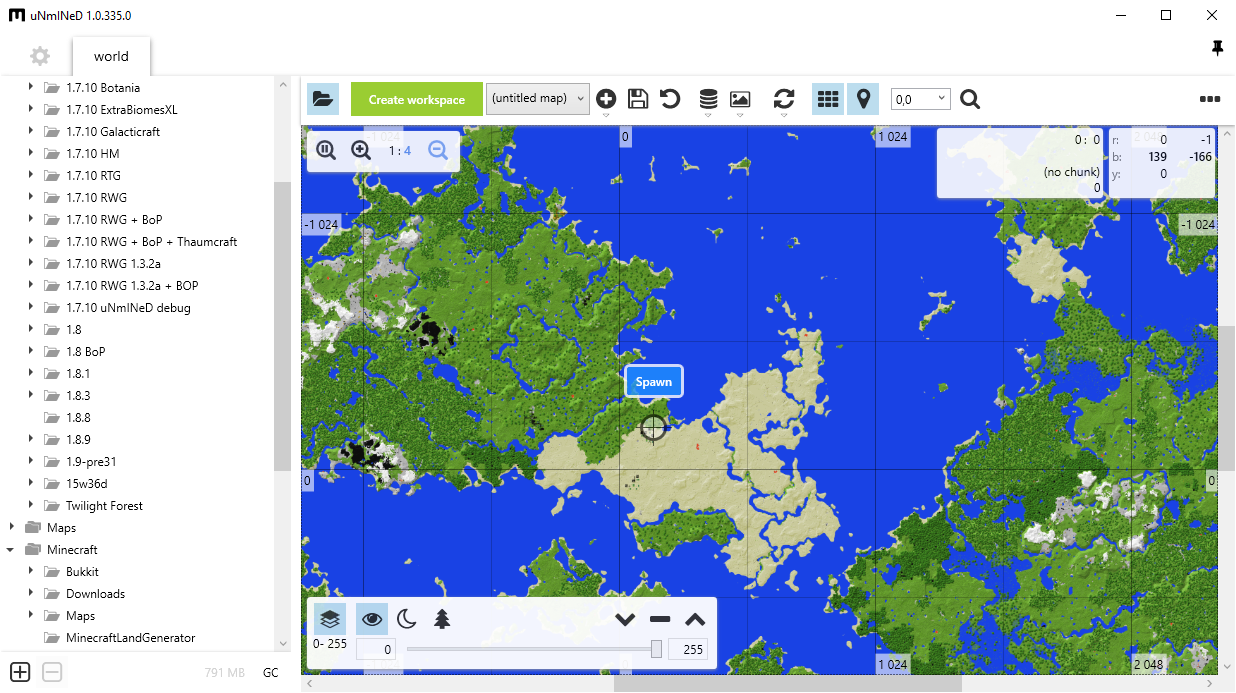 uNmINeD – minecraft mapper